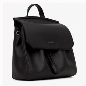 Matt & Nat Mulan Bag - Black - Drawstring Crossbody Purse With Top Handle